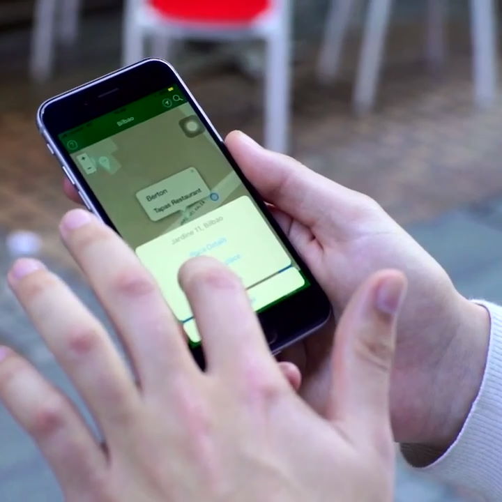 access-earth-mapping-event-in-action Image of a hand holding a mobile phone with the Access Earth app being displayed