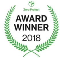 Zero Project Award Icon for 2018